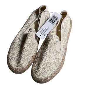 Esprit‎ Nadine Natural Crochet Espadrille Slip On Shoes Women's Size 8M